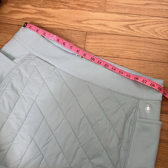 Smartwool Smartloft Skirt Womens XL Blue Wool Blend Quilted Outdoor Gorpcore Ski - Picture 6 of 8